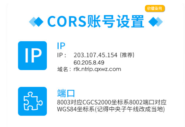 cors賬號(hào)在河南地區(qū)的參數(shù)設(shè)置是什么樣的？